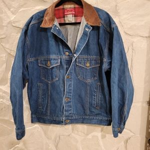 VINTAGE Marlboro country store jean jacket XL